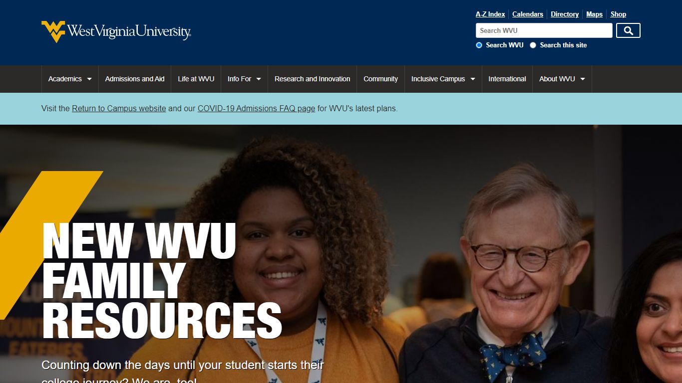 Family Resources - West Virginia University